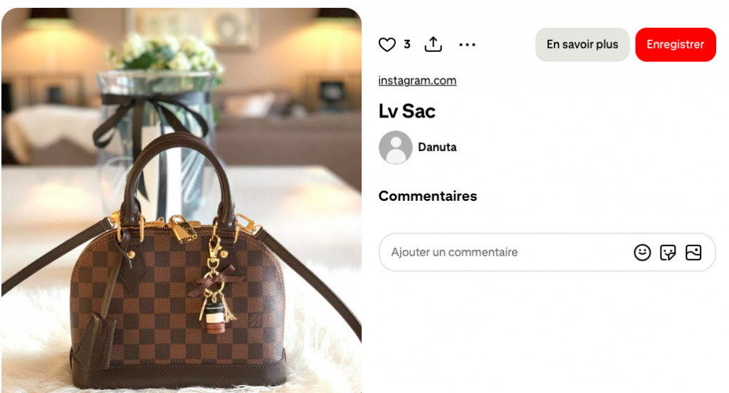 Sac louis vuitton garantie à vie Alma BB Damier Ébène