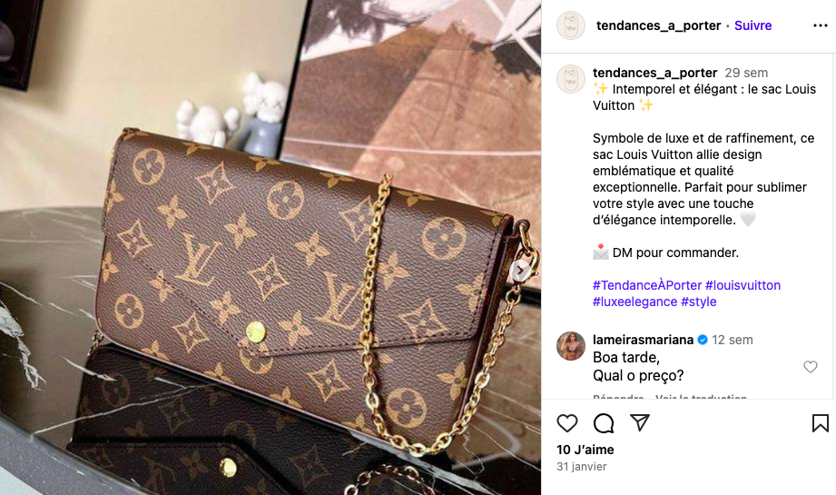 Sac louis vuitton garantie à vie Félicie Monogram