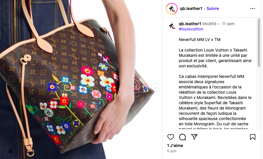 Sac louis vuitton garantie à vie Neverfull