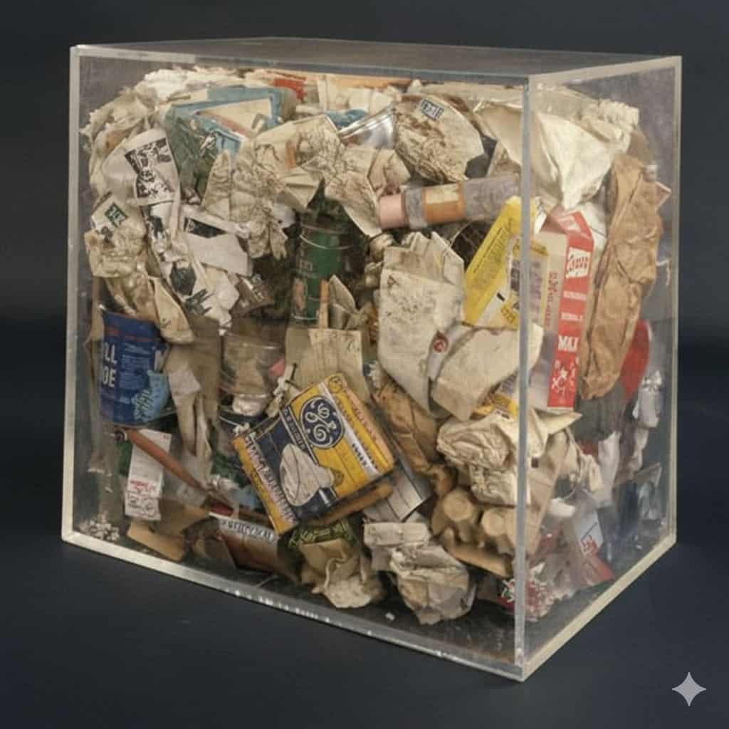Œuvres d’art de Arman poubelles