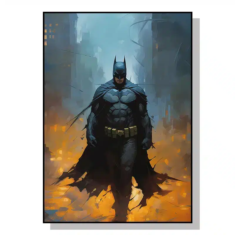 Tableau Batman : L'élégance sombre de Gotham dans votre intérieur