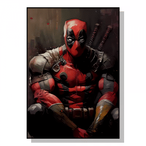 Toile Deadpool : L’antihéros qui bouscule votre décoration