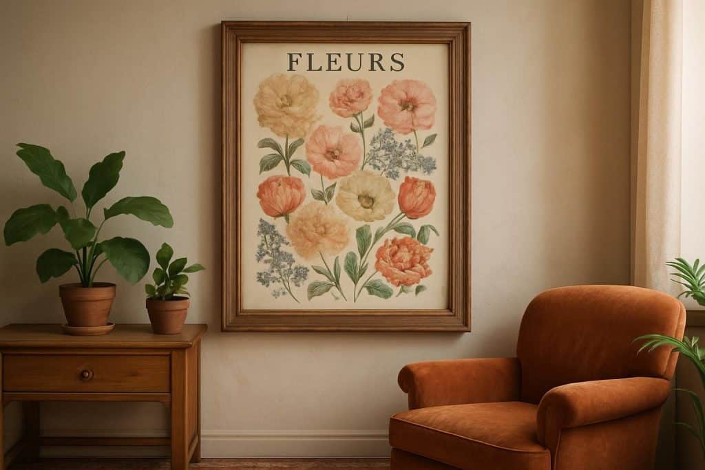 découvrez comment une affiche fleurs vintage peut transformer votre décoration intérieure. guide complet pour bien choisir ce détail déco incontournable et donner du charme à votre intérieur.