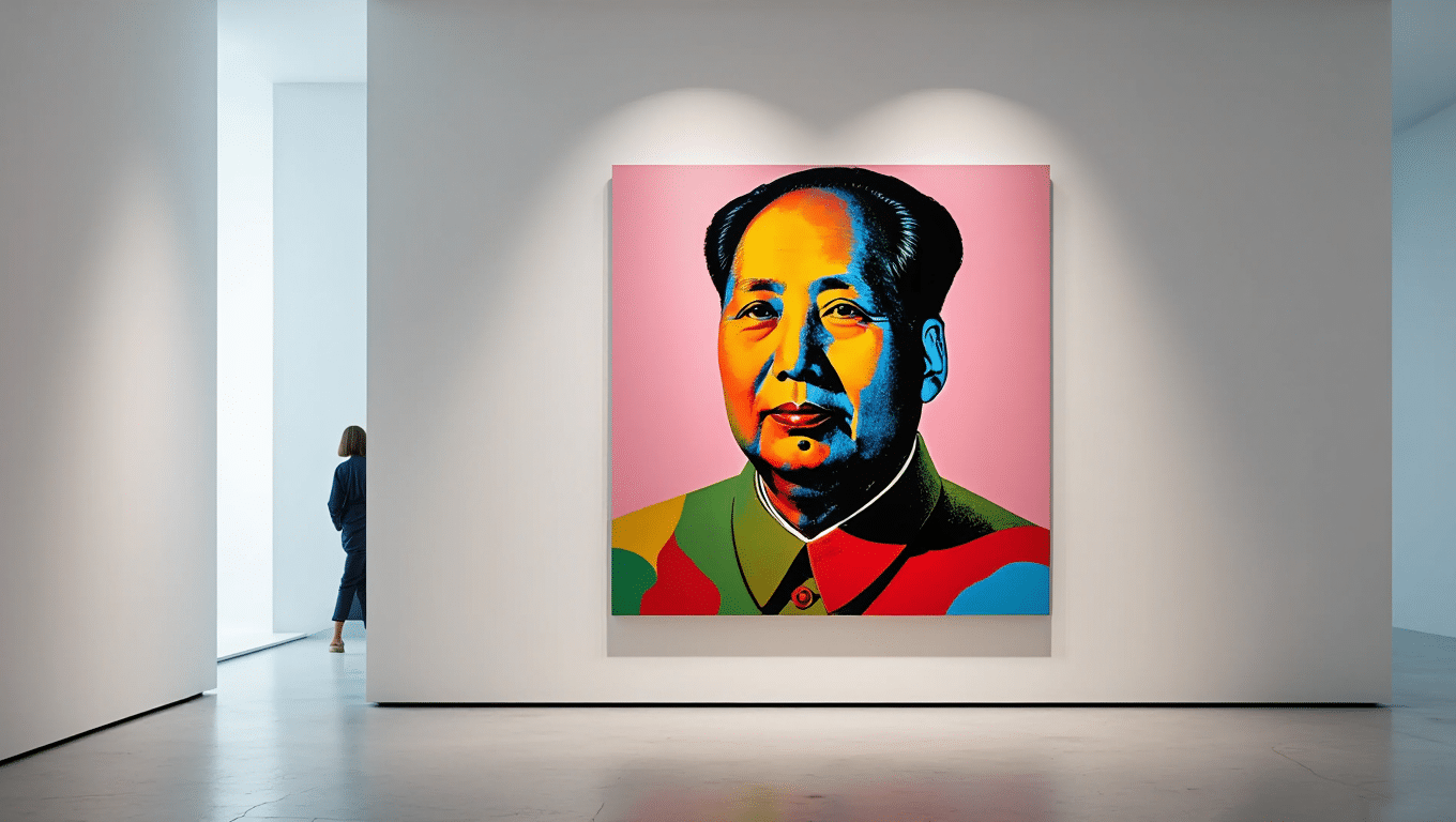 mao by andy warhol — talentsartistiques.com