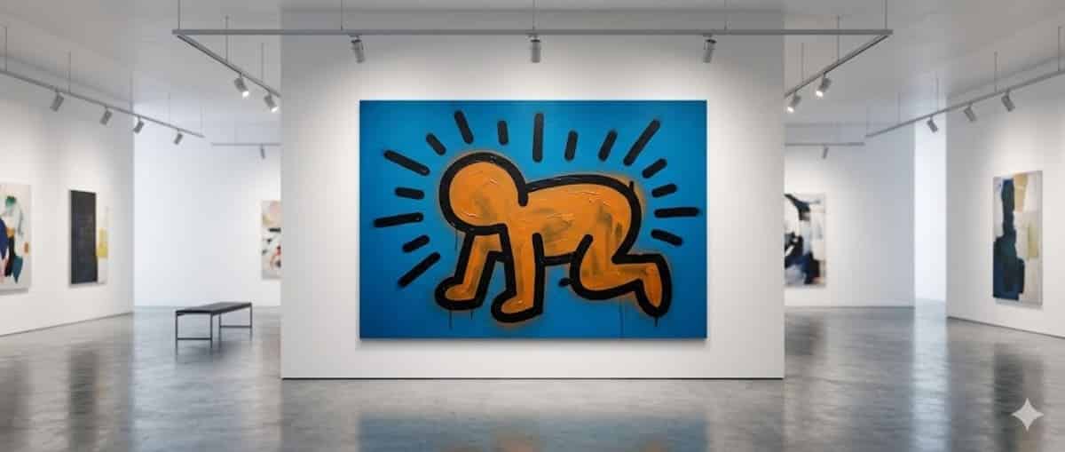 Keith Haring oeuvre la plus connue
