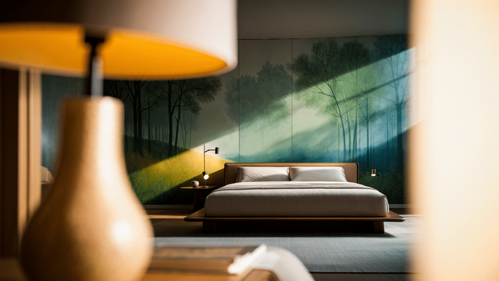 fresque murale chambre adulte — talentsartistiques.com