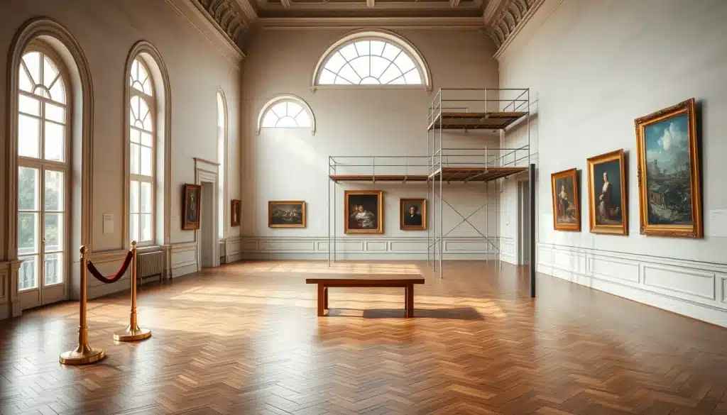 Galerie d'un musée rénové le jour de sa réouverture — musée réouverture, talentsartistiques.com